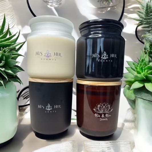 All-Natural Soy Wax Scented Candles – Clean, Long-Lasting Aroma