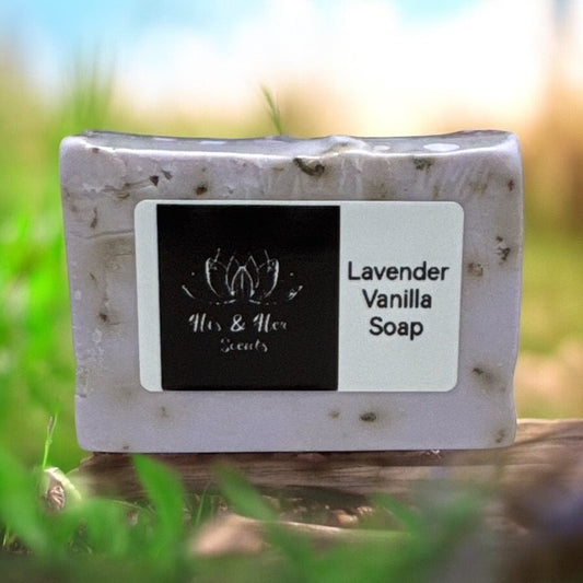 Lavender Vanilla Soap – Goat Milk Base with Calming Essential Oils