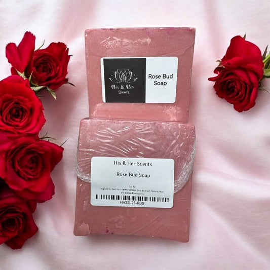 Rose Bud Soap – Triple Butter Luxury with Plumeria, Rose & Bamboo