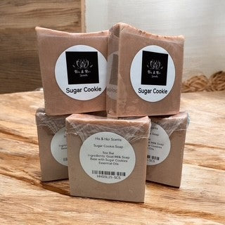 Sugar Cookie Soap – Goat Milk Base with Sweet, Bakery-Fresh Scent