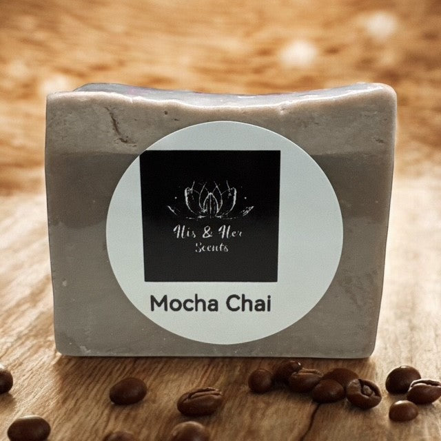 Mocha Chai Soap – Goat Milk Soap with Café Mocha & Chai Essential Oils